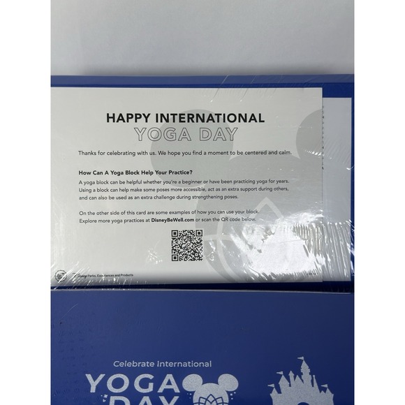 2 Disney yoga day block New - Picture 5 of 6